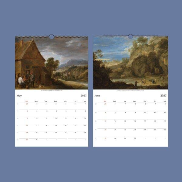 David Teniers Wall Calendar