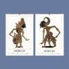 Wayang Kulit Wall Calendar – Shadow Puppets, Javanese Art, Performing Arts, Semi-Glossy Paper