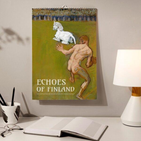 Akseli Gallen-Kallela Wall Calendar - Finnish Artist, Symbolism Art, Semi-Glossy Paper