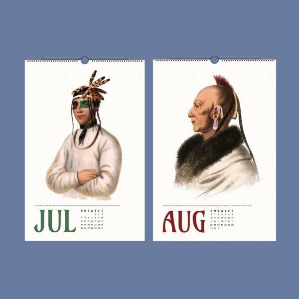 American Heritage Wall Calendar