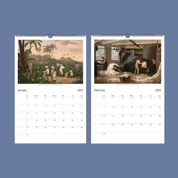 Cotton Industry Wall Calendar