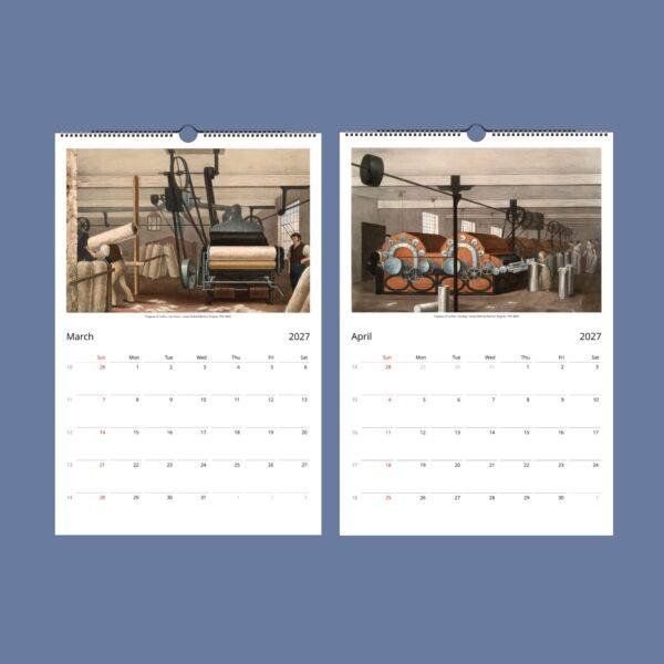 Cotton Industry Wall Calendar