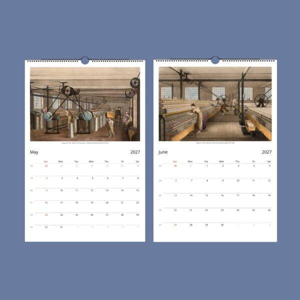 Cotton Industry Wall Calendar