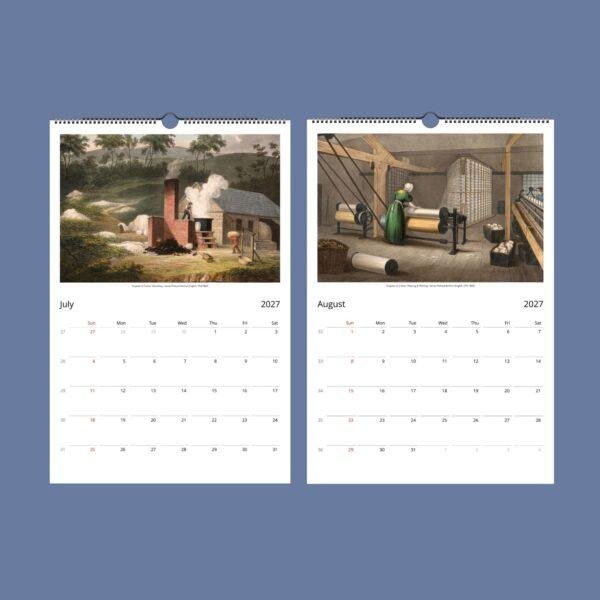 Cotton Industry Wall Calendar