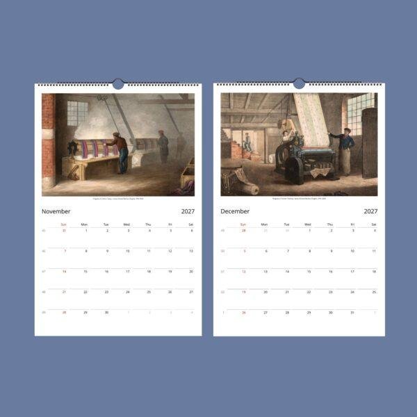 Cotton Industry Wall Calendar