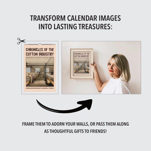 Cotton Industry Wall Calendar
