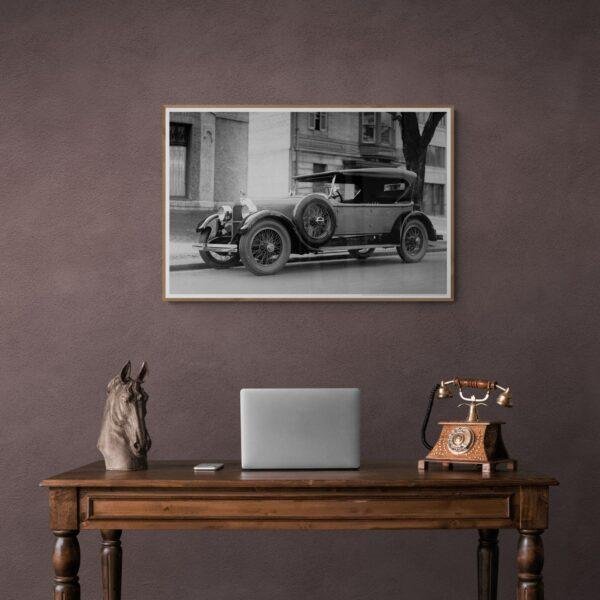 Duesenberg Model A - Automobile Wall Art, Car Enthusiast Decor, Gallery Matte