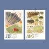 Great Barrier Reef Wall Calendar – Marine Biology, Ocean Explorer, Australian Gift, Semi-Glossy Paper