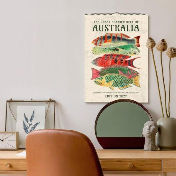 Great Barrier Reef Wall Calendar – Marine Biology, Ocean Explorer, Australian Gift, Semi-Glossy Paper