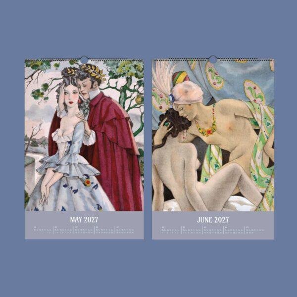 Umberto Brunelleschi Wall Calendar