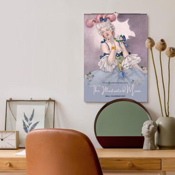 Umberto Brunelleschi Wall Calendar