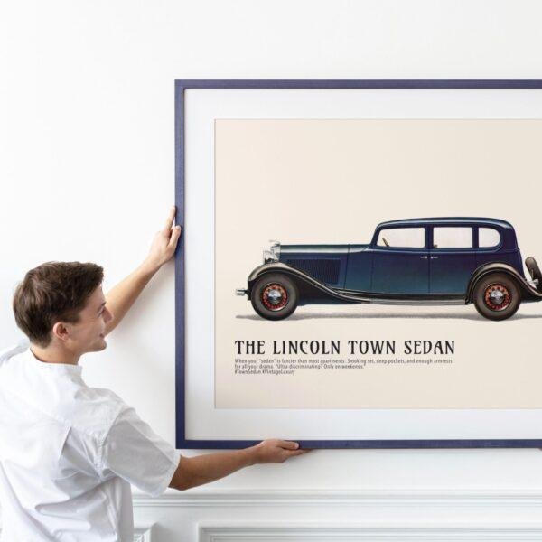 1933 Lincoln Town Sedan