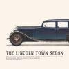 1933 Lincoln Town Sedan