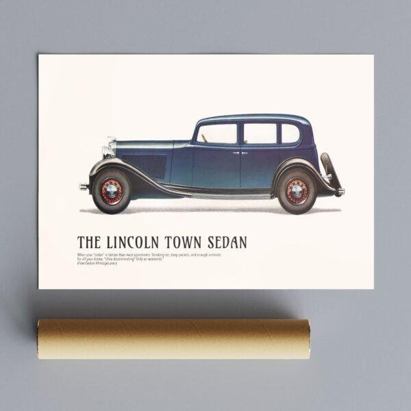 1933 Lincoln Town Sedan