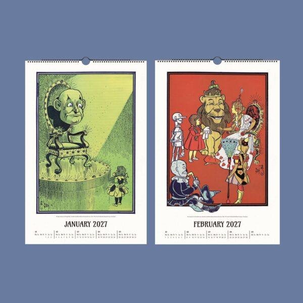 Wizard of Oz Wall Calendar