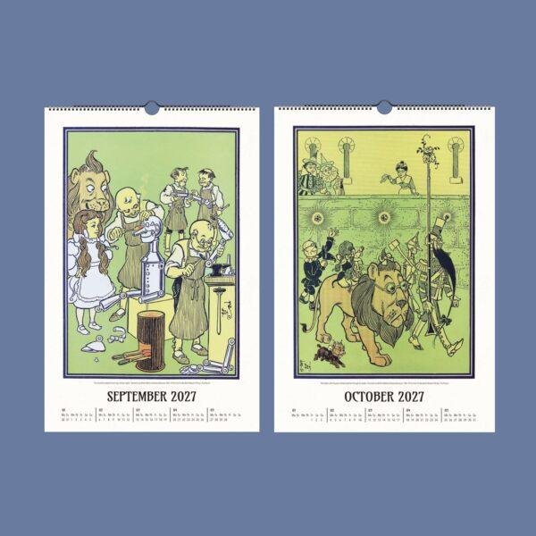 Wizard of Oz Wall Calendar
