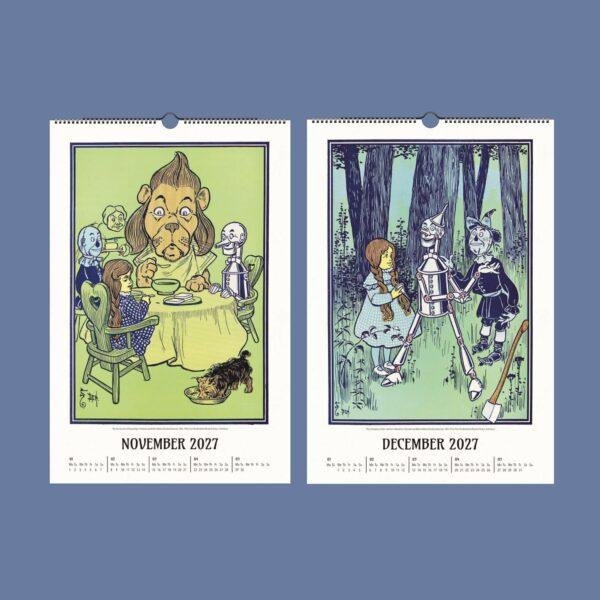 Wizard of Oz Wall Calendar