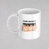 Frank Sinatra Coffee Mug, Custom Ceramic Mug for Jazz Musicians