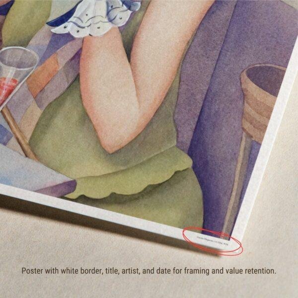 Gerda Wegener: "Lili Elbe", Danish painter, Equal Rights, Matte Poster