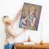 Gerda Wegener: "Lili Elbe", Danish painter, Equal Rights, Matte Poster