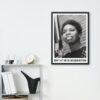 Jazz Poster Nina Simone Amsterdam, 1965 - Music Lover Gift, Gallery Matte
