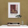 Vintage Car Poster - Pierce-Arrow Dual Valve Six, Automobile Art, Gallery Matte