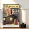 Vintage Car Poster - Pierce-Arrow Dual Valve Six, Automobile Art, Gallery Matte