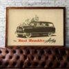 Vintage Car Poster Nash Rambler, American Motors, Car Enthusiast, Gallery Matte