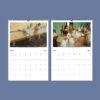 Edgar Degas Wall Calendar