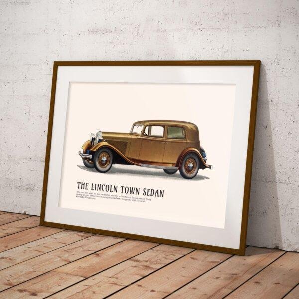 1933 Lincoln Town Sedan
