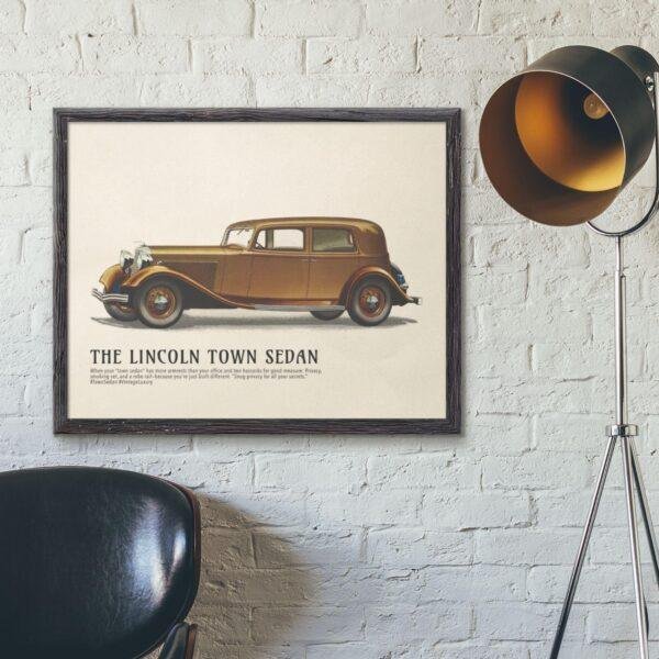 1933 Lincoln Town Sedan