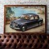 Rover P4 Print, - Vintage Car Poster, Automobile Art, Gallery Matte