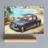 Rover P4 Print, - Vintage Car Poster, Automobile Art, Gallery Matte