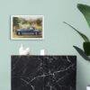 Rover P4 Print - Vintage Car Wall Art, Car Lover Gift, Gallery Matte