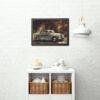 Rover P4 Print - Vintage Car Wall Art, Car Lover Gift, Gallery Matte