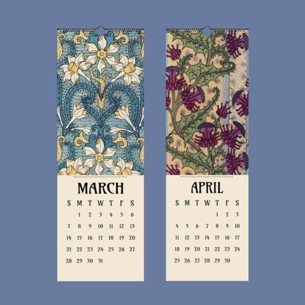 Eugène Grasset Wall Calendar