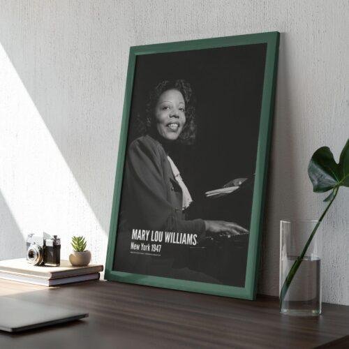 Jazz Poster Mary Lou Williams New York, 1947