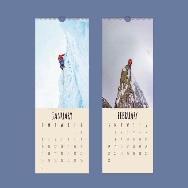 Climb On Wall Calendar
