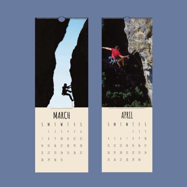 Climb On Wall Calendar