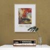 Vintage Car Poster - Pierce-Arrow Dual Valve Six, Automobile Art, Gallery Matte