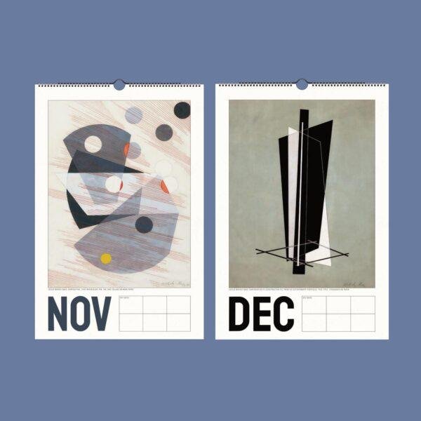 Laszlo Moholy Nagy Wall Calendar