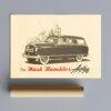 Vintage Car Poster Nash Rambler, American Motors, Car Enthusiast, Gallery Matte