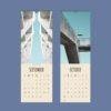 Modern Architecture Wall Calendar