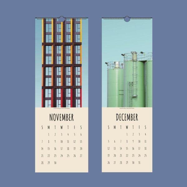 Modern Architecture Wall Calendar
