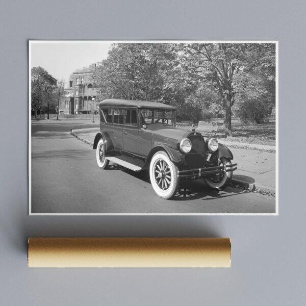 Peerless Motor Car - Vintage Car Poster, Car Lover Gift, Gallery Matte