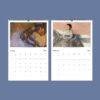 Edgar Degas Wall Calendar