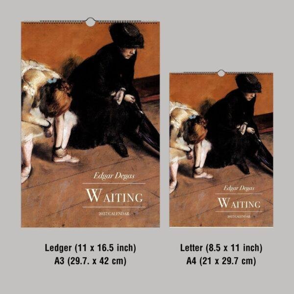 Edgar Degas Wall Calendar
