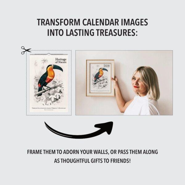 African Wildlife Wall Calendar