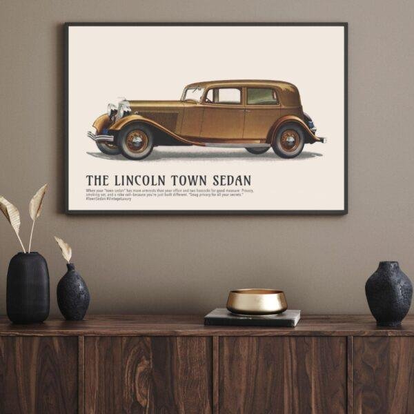 1933 Lincoln Town Sedan