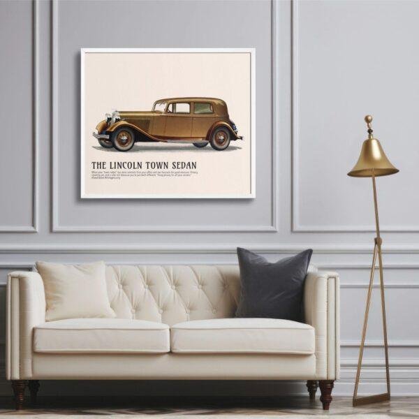1933 Lincoln Town Sedan